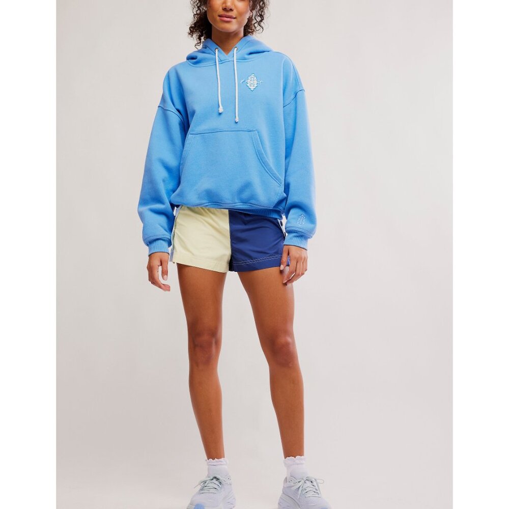 FP MOVEMENT Final Call Logo Hoodie / Riviera Blue Combo - Picture 5 of 9